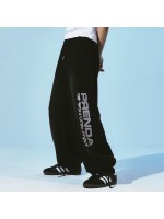 韓國PRENDA - GRADIENT RAWCUT JOGGER PANTS BLACK